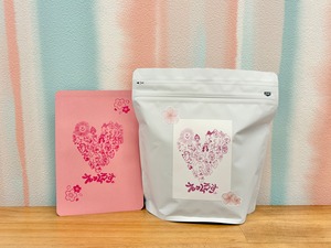 【豆のまま】春うららかブレンド(ブラジル産×エチオピア産)深煎り200g