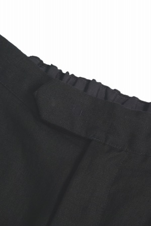 Belgium Linen High-Density Wide Pants