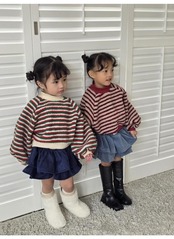カラー / COLOR / クララスカートパンツ / 韓国子供服 / キッズ / 26winter〖取寄〗*5~11号*