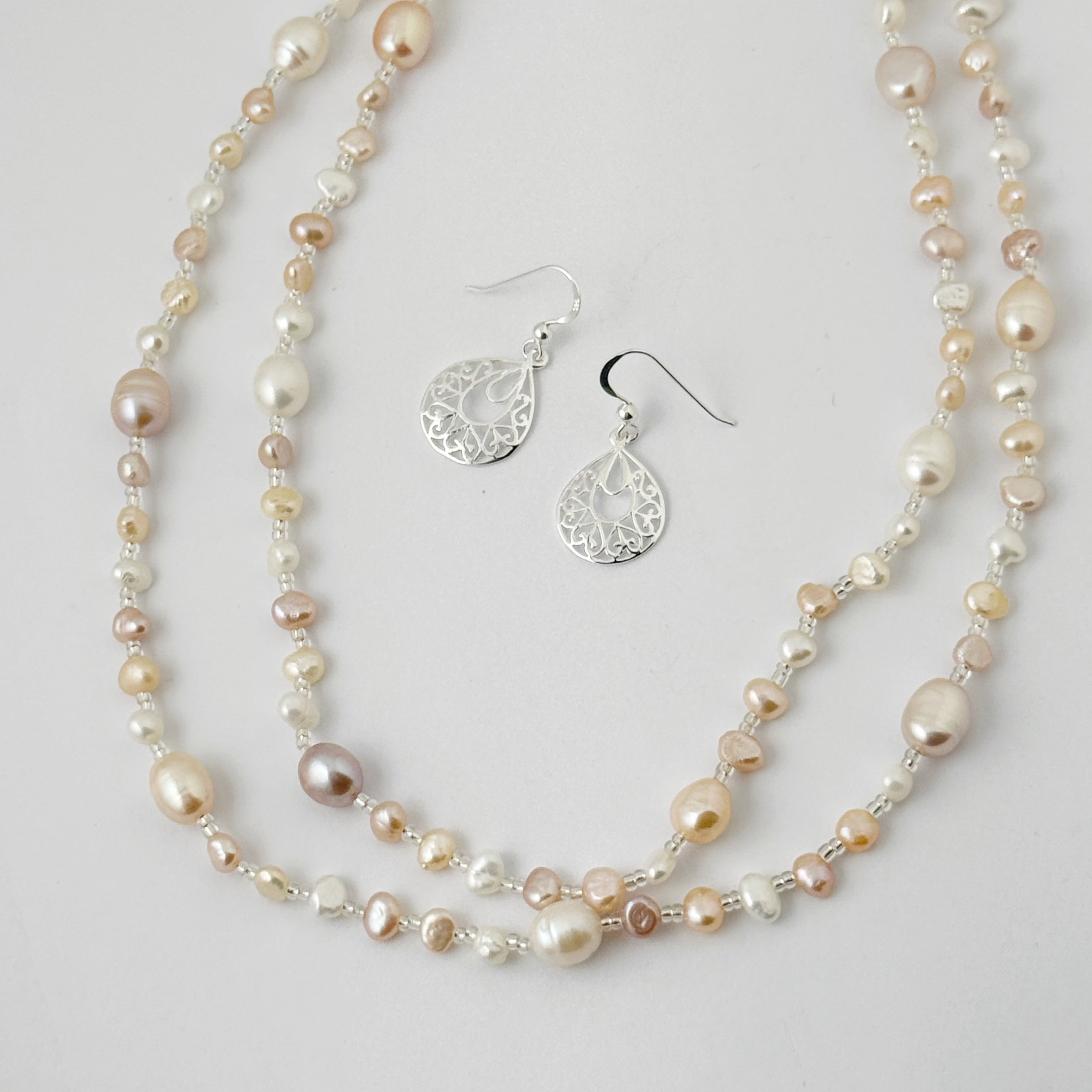 カジュアル パールネックレス ブラックパール / ピンクパール | 【公式