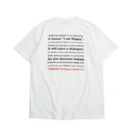 BOKU HA TANOSII ／ ボクタノコンセプトTee ”ホワイト”