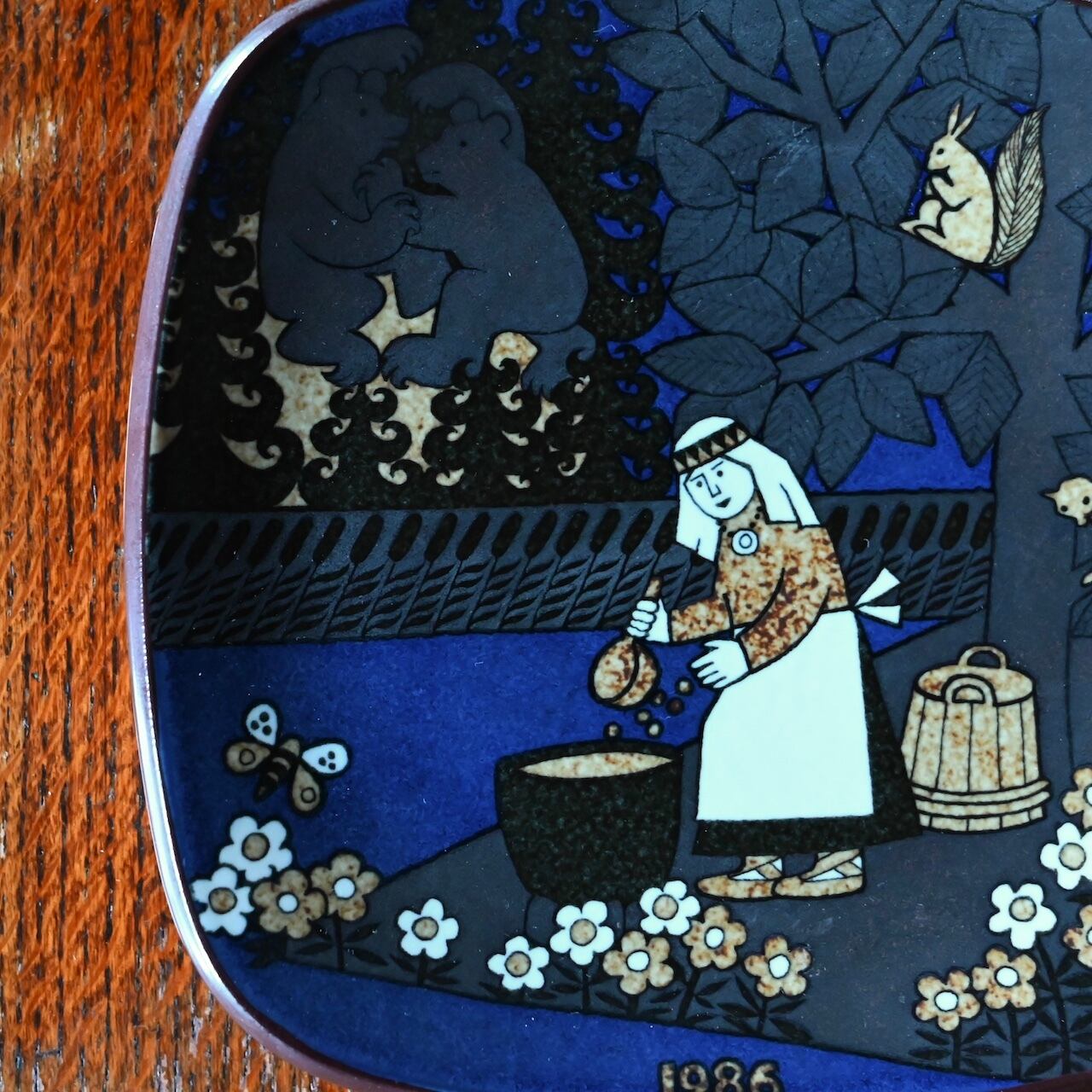 ARABIA Year Plate 1986 / アラビア イヤー プレート 1986年【B