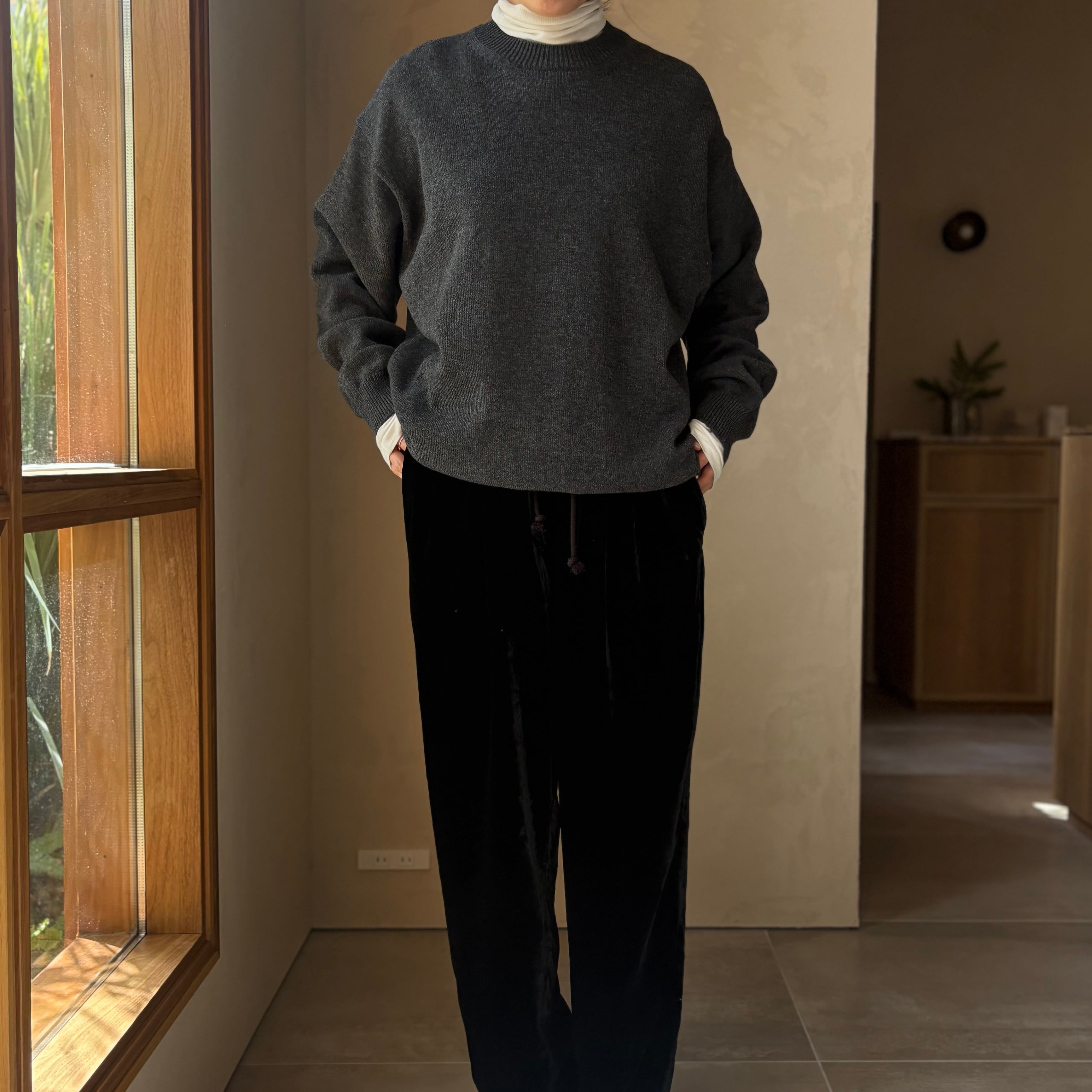 YOKO SAKAMOTO | CREW NECK KNIT | HJ GALLERY