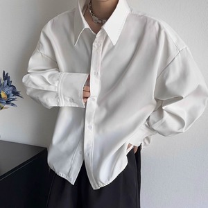 drop shoulder long sleeve shirt mr0665