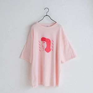 Meto KAO Half Sleeve T-Shirt【160cm】Pink