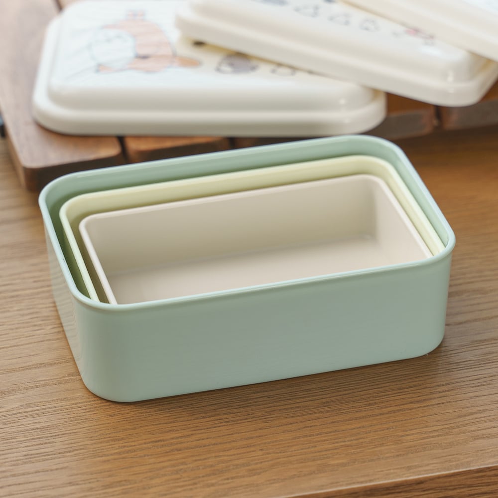 となりのトトロ シール容器3Pセット 行進(8624) | すすのこ商店