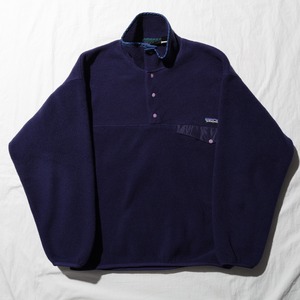 極美品 L 90s バイオレット Synchilla Snap-T Patagonia シンチラ スナップT パタゴニア