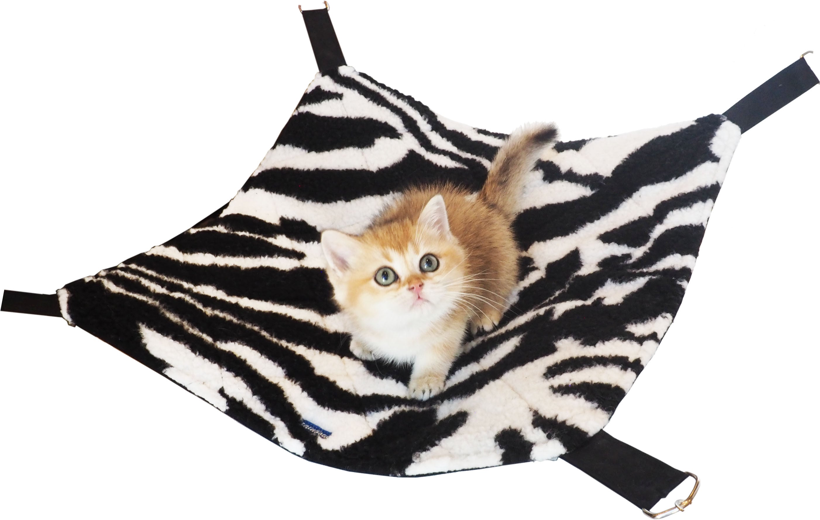 【猫ハンモック】猫のハンモック もこもこアニマル柄 レオパード/ゼブラ