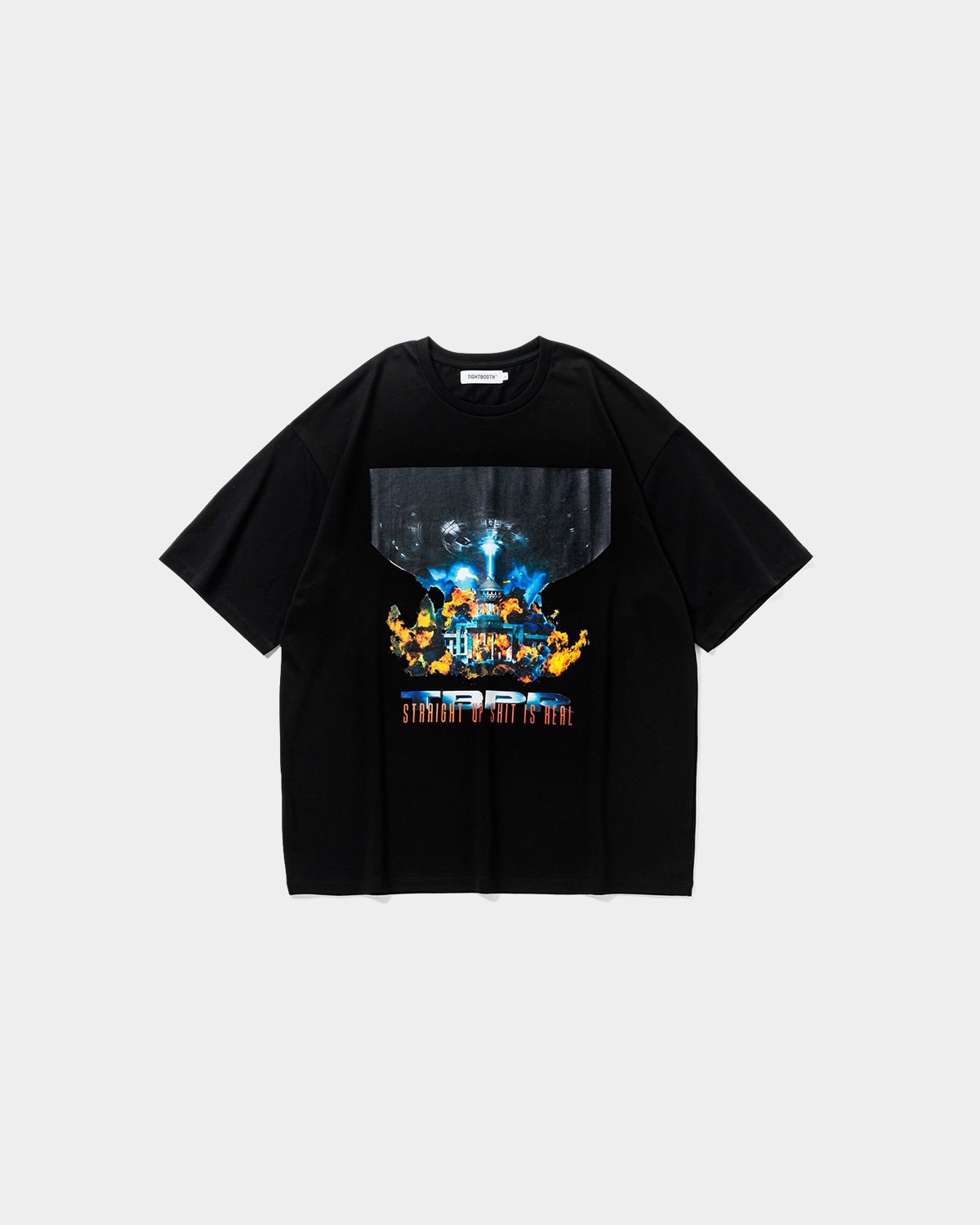 TIGHTBOOTH INDEPENDENCE S/S T-SHIRT [Black] M | Platinum&Co