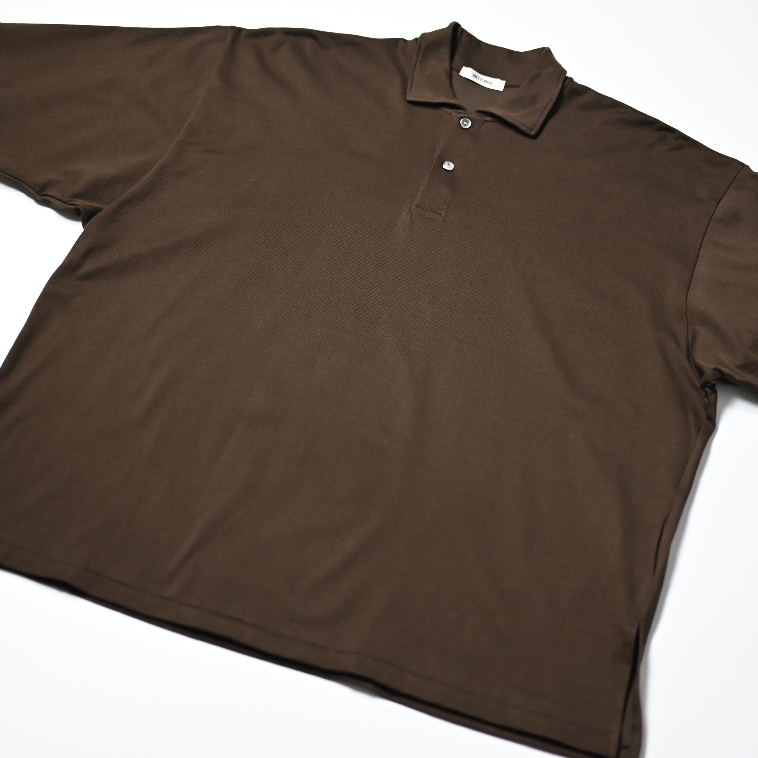 INTERIM / HIGH GAUGE SEA ISLAND PIQUE HYPER BIG POLO SHIRT | GANKO