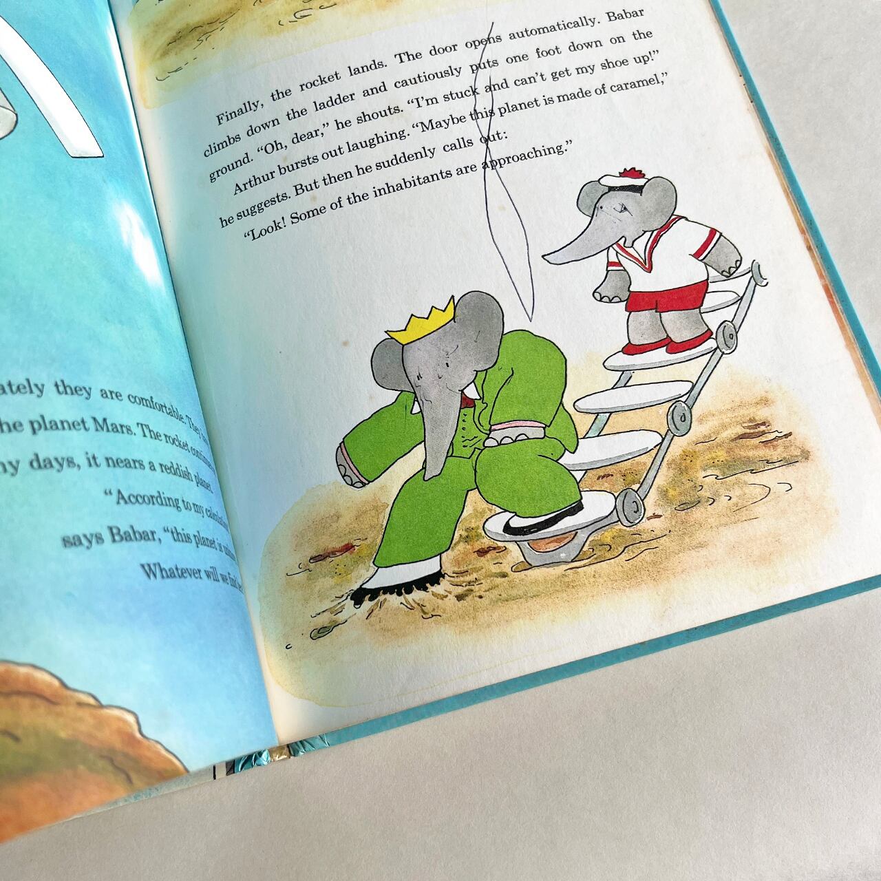 絵本 BABAR VISITS ANOTHER PLANET ババール 宇宙への旅 | PIMLICO