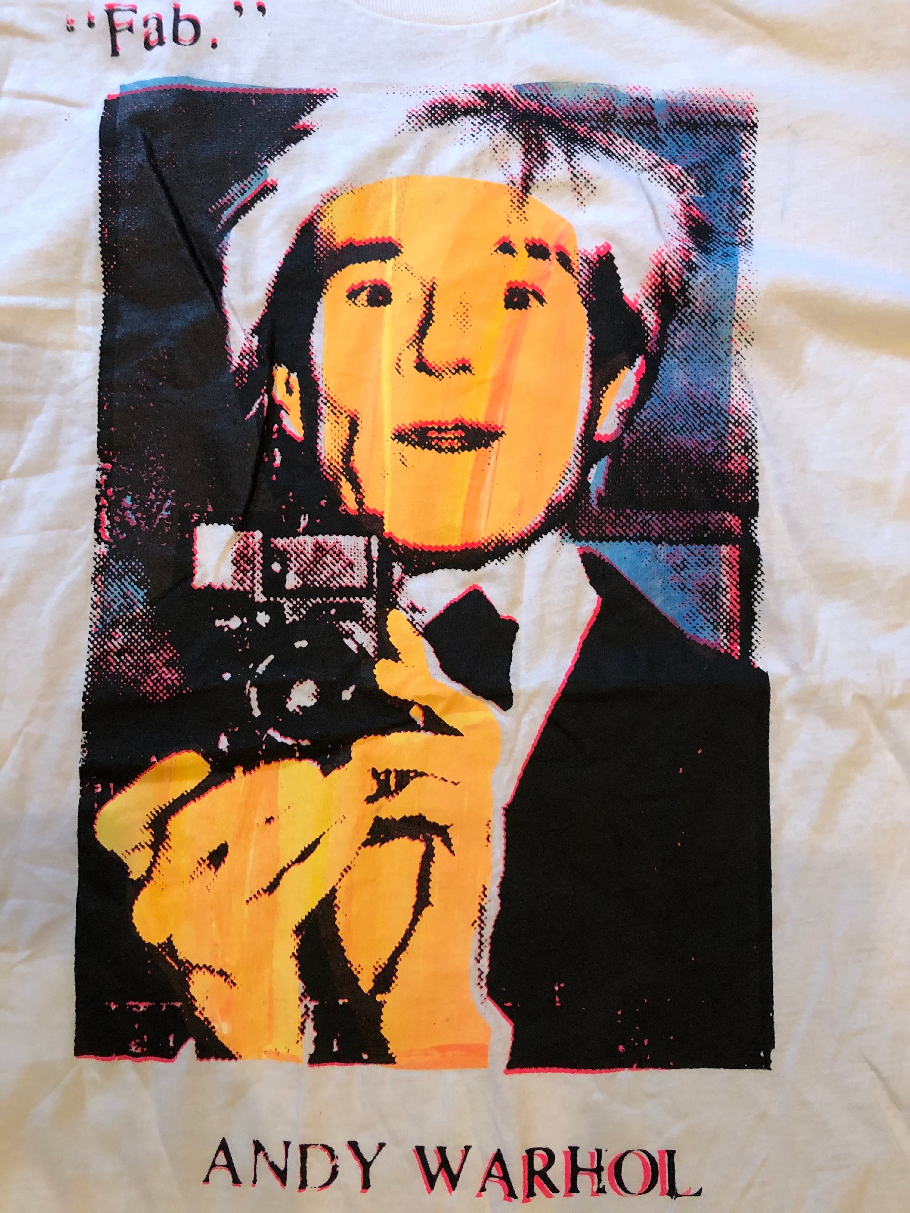 深瀬着用 90s Don Rock × Andy Warhol Tシャツ XL DONROCK T-shirt ANDY WARHOL | DIRTY BOOTH