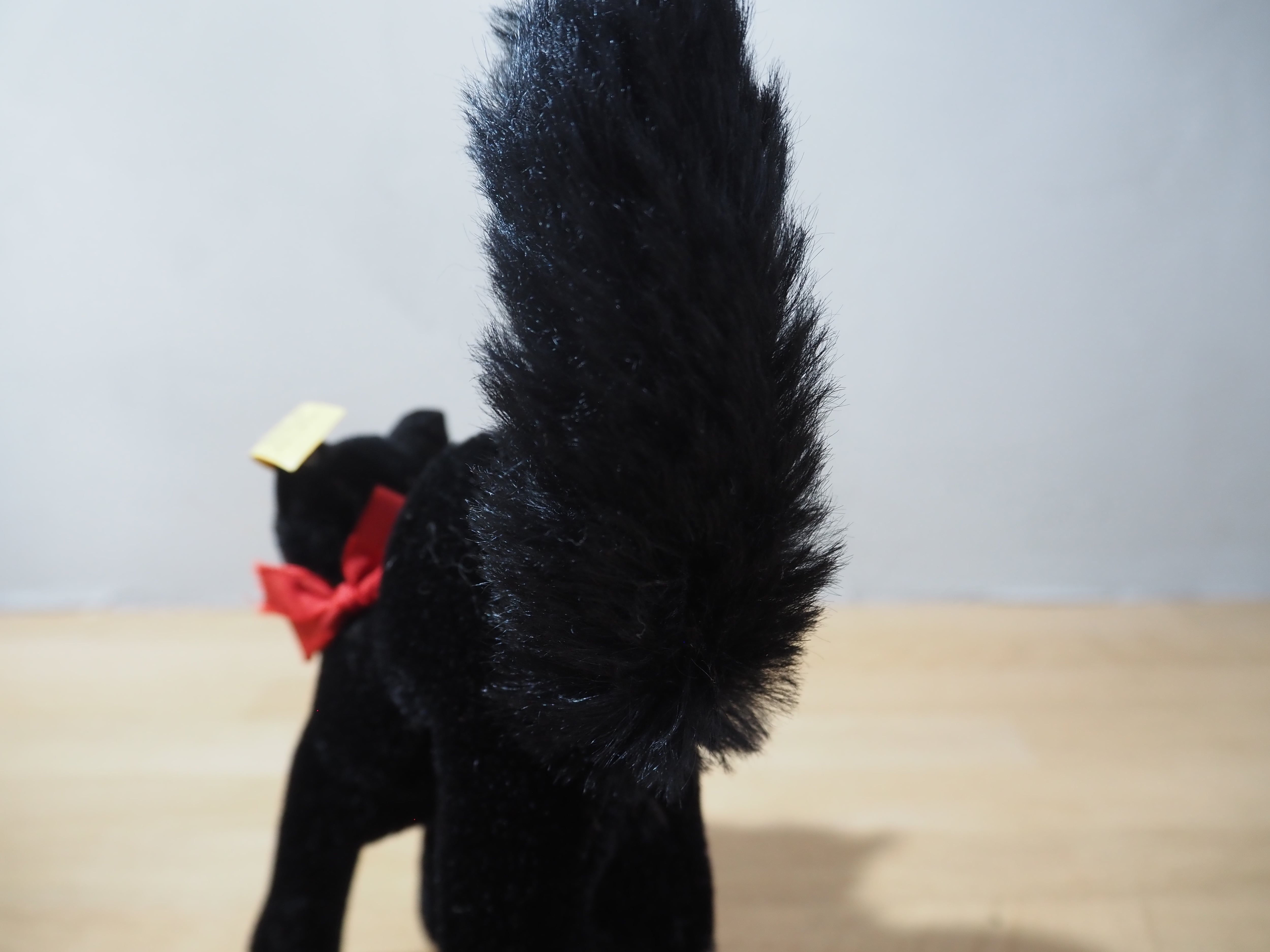 オールド シュタイフ ネコ トムキャット Steiff Black Tom Cat 14cm
