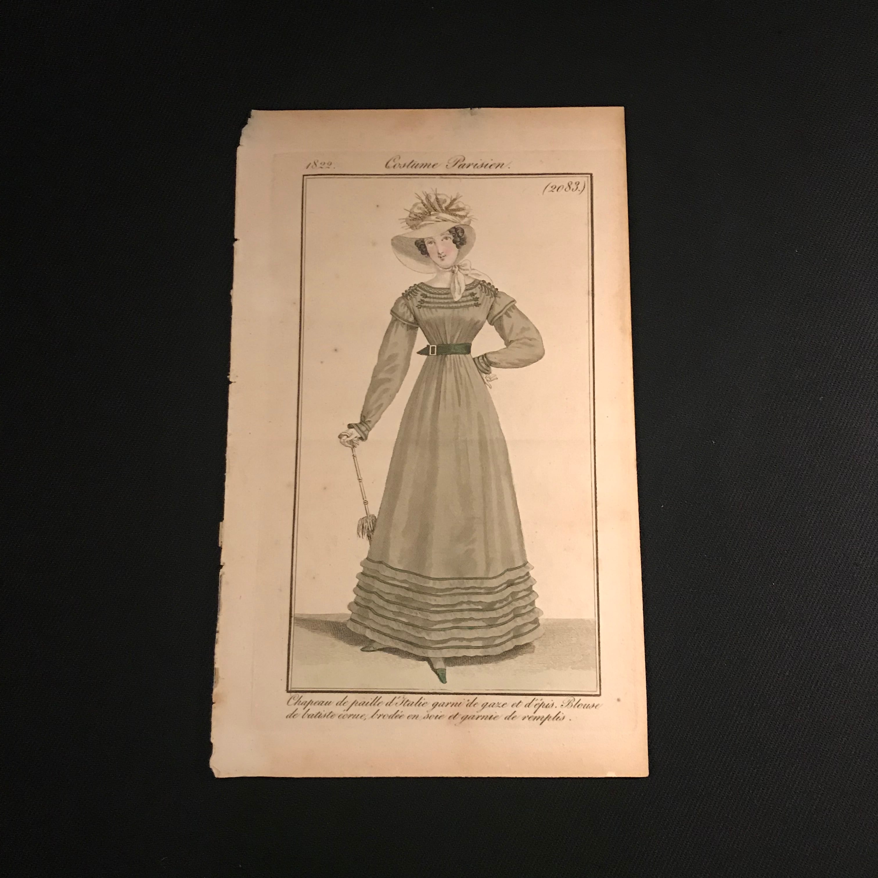 Costume parisien＃6/ファッションプレート | quelque jour（フランス