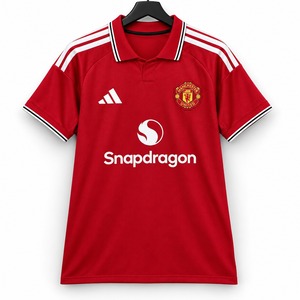 【お取り寄せ】マンチェスター・ユナイテッド 26/27 ホーム サッカーユニフォーム ネーム 背番号 カスタム可(ファンバージョン)