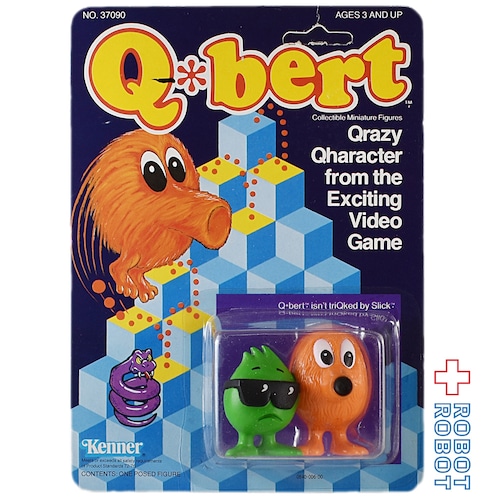 Q*bert キューバート PVCフィギュア Qバート＆スリック 未開封