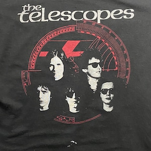 vintage 1989’s~ THE TELESCOPES music tee