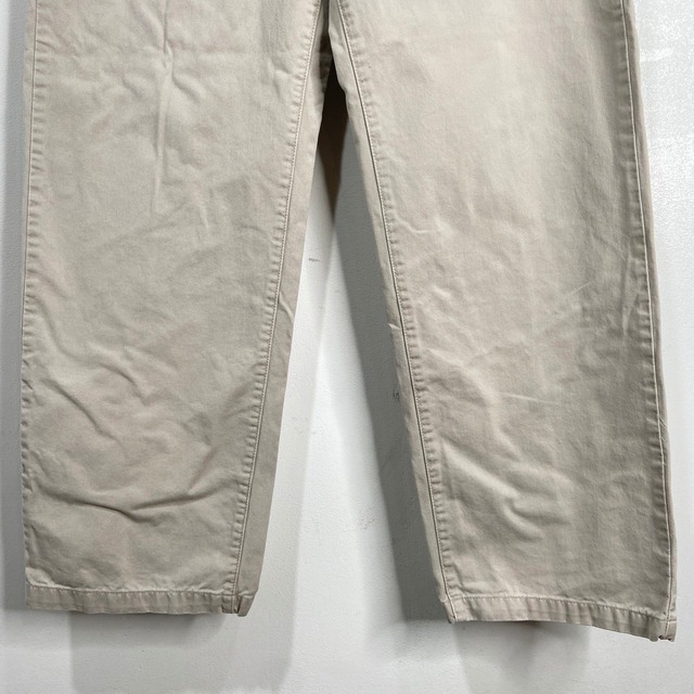 『送料無料』Levi's khakis L2 90s チノワイドパンツ カーキ W32