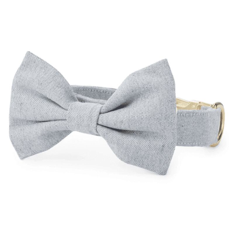 日本初上陸!【The Foggy Dog(ザ フォギー ドッグ)】アップサイクルデニム 蝶ネクタイ/Upcycled Denim Bow Tie Collar