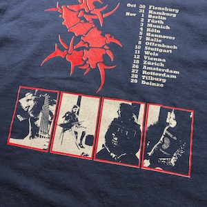 vintage 1993’s SEPULTURA long sleeves music tee “Chaos A.D.”