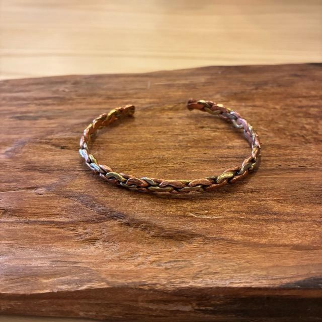 TOPANGA Jewelry　エンシェントブラス＆コッパーバングル　ブレスレット　カフスブレスレット　チベタンバングル　