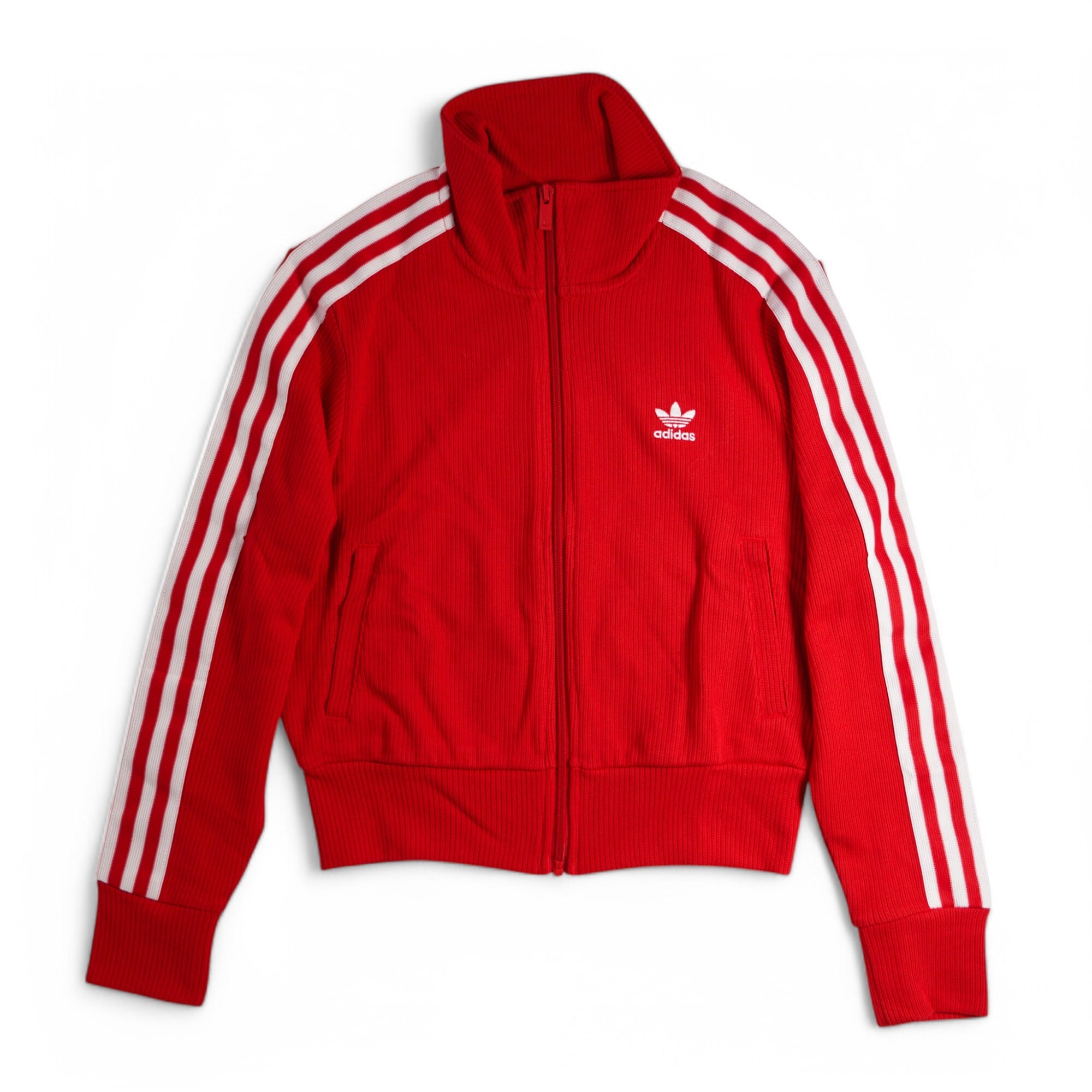 adidas アディダス オリジナル ニットジャージ RED スリー adidas アディダス オリジナル ニットジャージ RED スリー
