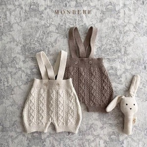 «sold out»«baby» monbebe knit rompers 2colors ニットロンパース