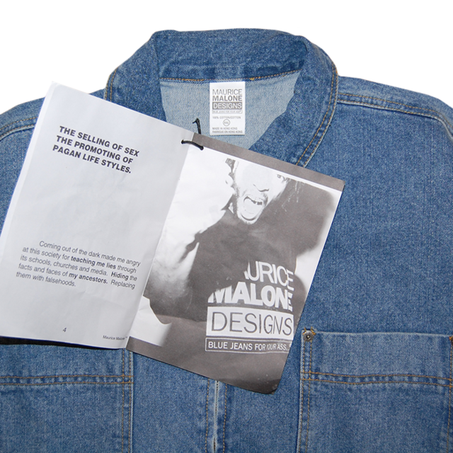 Maurice Malone チェーンオーバーオール Maurice Malone チェーンオーバーオール Jeans – Denim Beer Machines