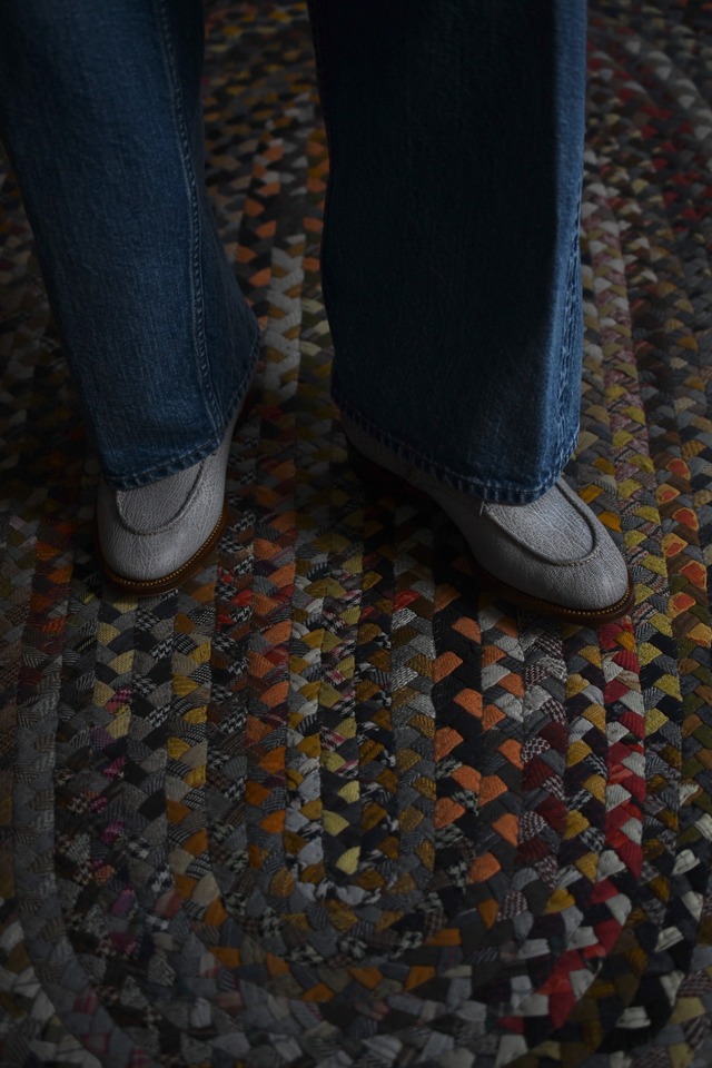 forme / Low shoes (Chavre Goat / White)