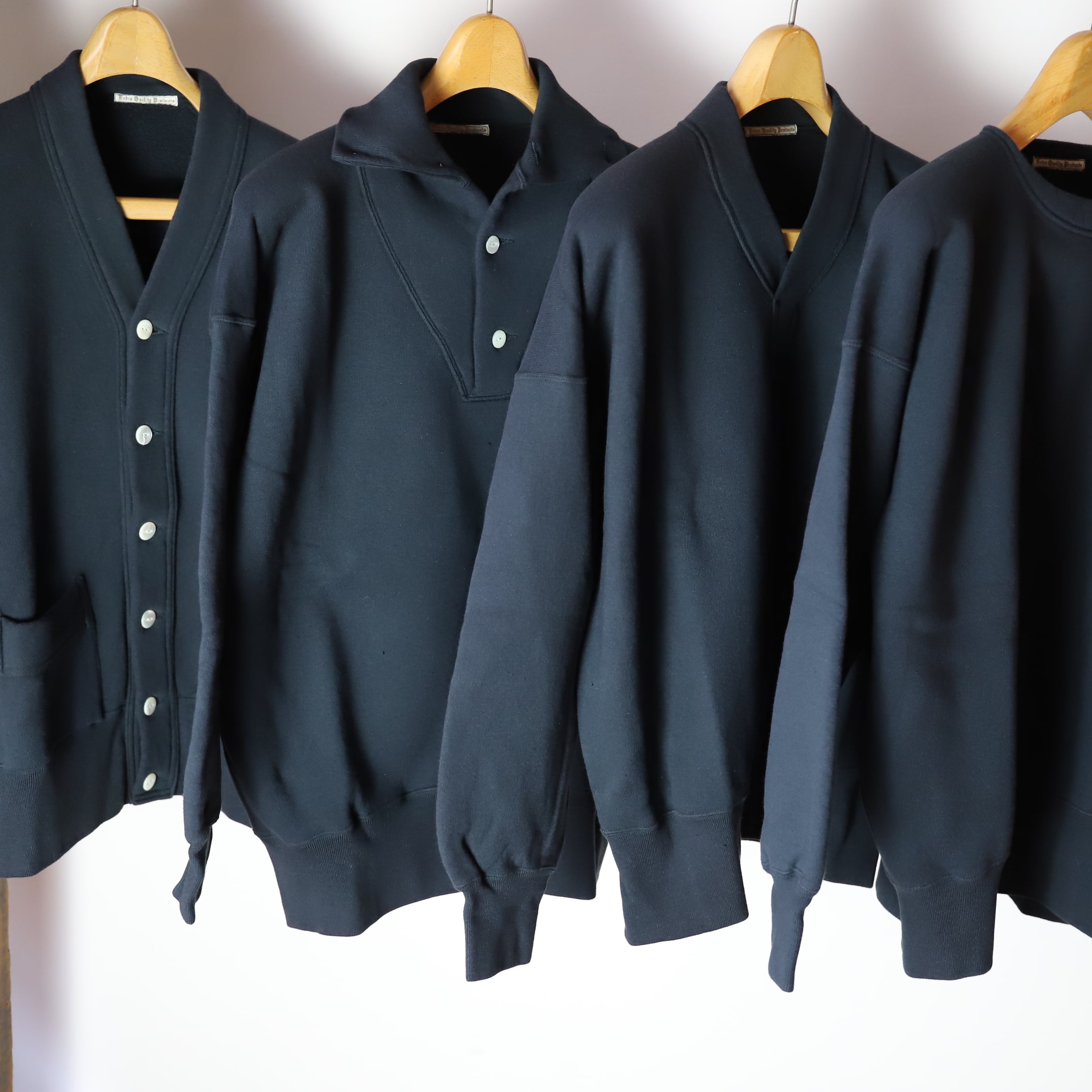 OLDE HOMESTEADER KNITWEAR / EXTRA COTTON FLEECE / STAND COLLAR