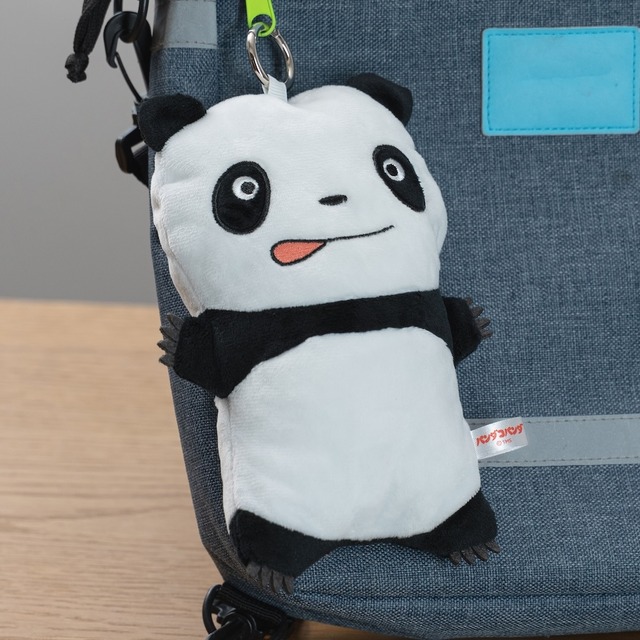 【NEW】パンダコパンダ　ポーチ　ぺったんぬい　パンちゃん（5376）