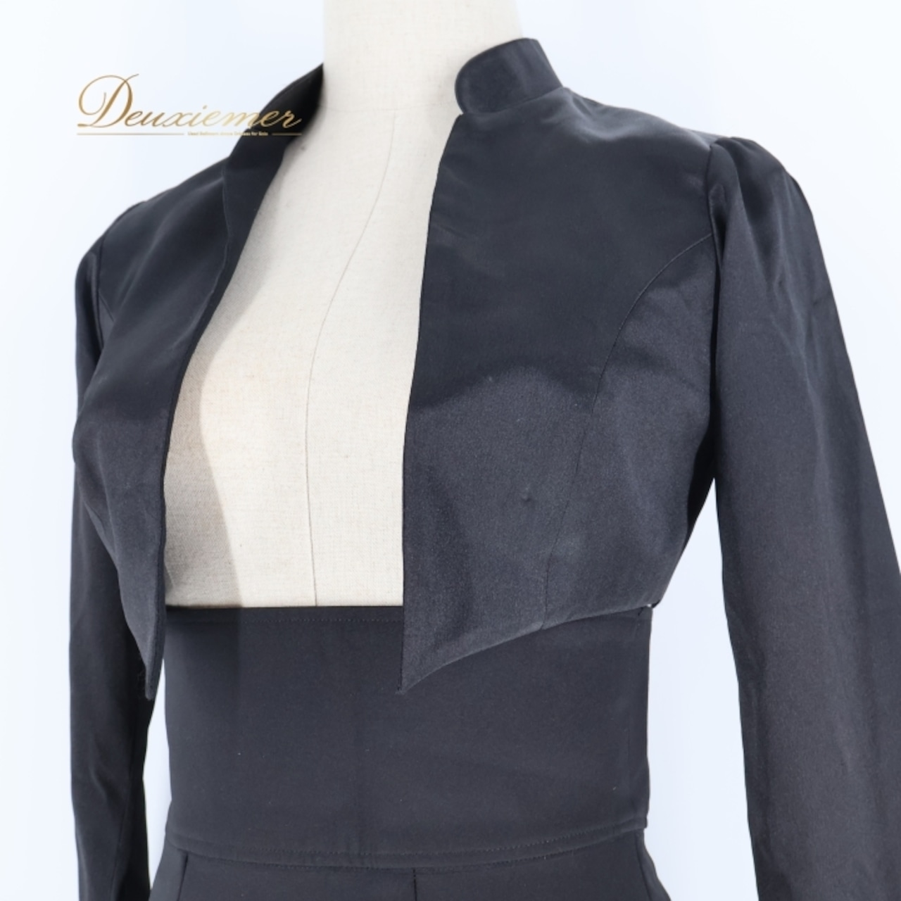 フラメンコ 衣装 ソニアジョーンズ SONIA JOHNES ファルダ ボレロ トップス ツーピース セットアップ 上下セット 黒 無地 レース 光沢 スタイリッシュ ダンス パーティ 発表会 ハイウエスト ブラック系 フラメンコ ドレス スカート セットアップ おしゃれ ステージ衣装 高級感 大人向け 女性用 ブラック系 発表会用 ツーピース 黒色 上下セット 光沢感 シンプル