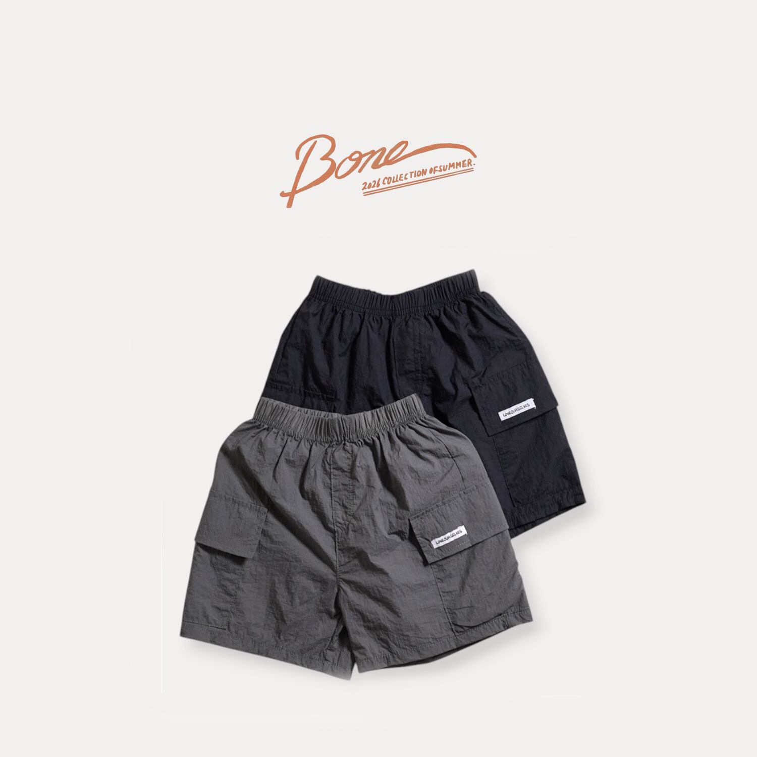 light cargo shorts【BONEOUNE】※7月中旬〜下旬発送予定