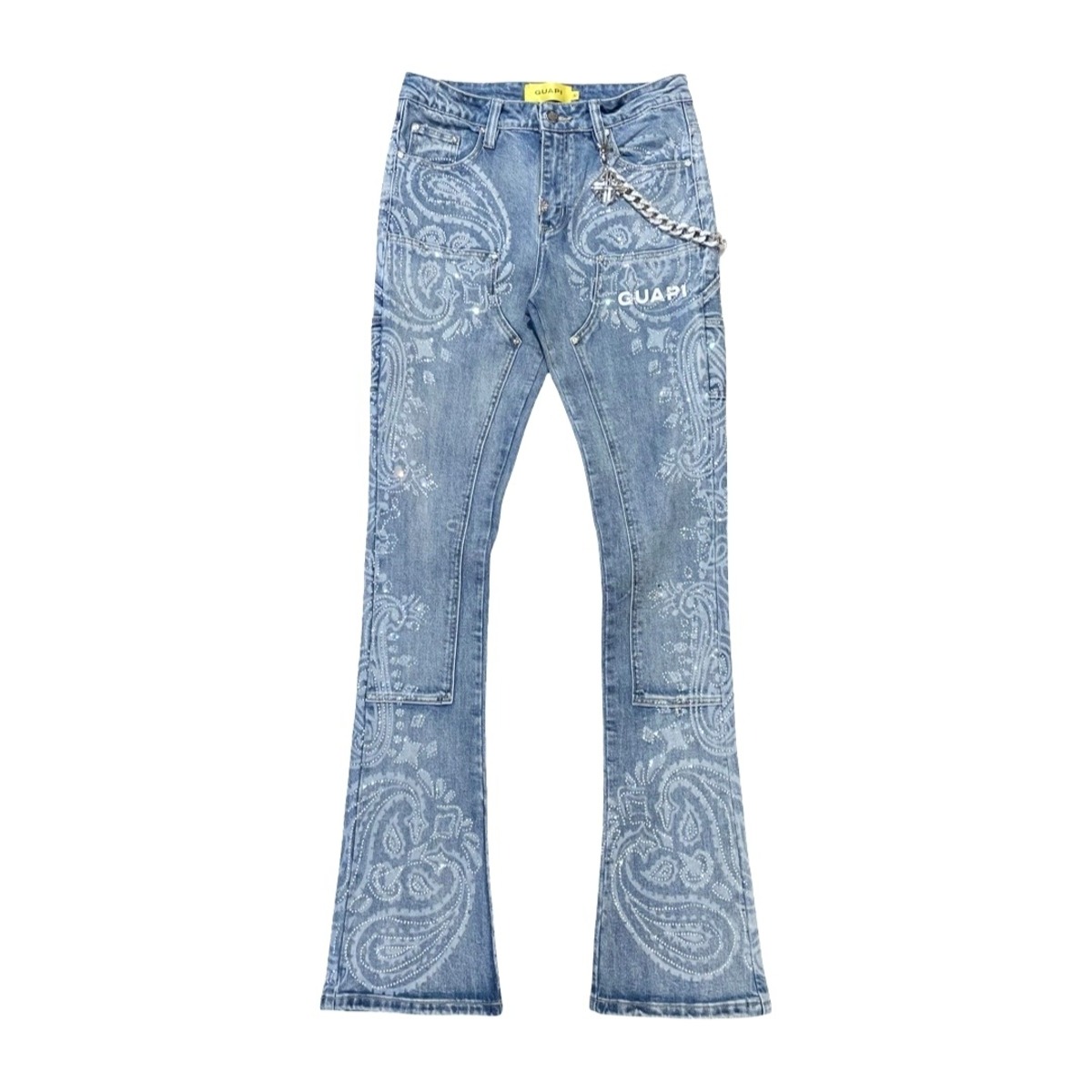GUAPI -Vintage Blue Paisley Denim- | Highflyer