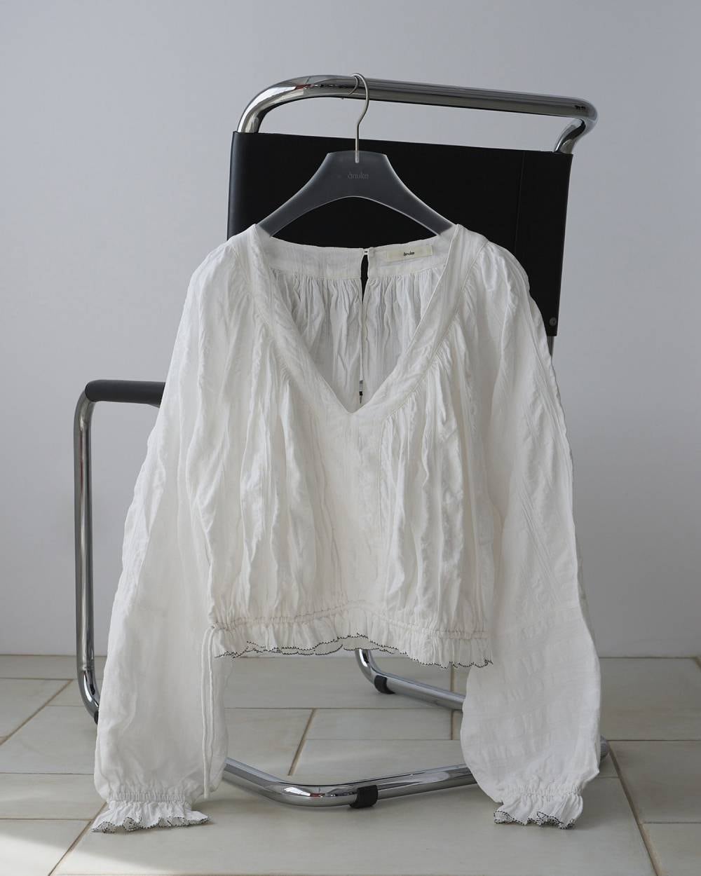 anuke 】Gather Volume Blouse | valance 福井｜レディース セレクト