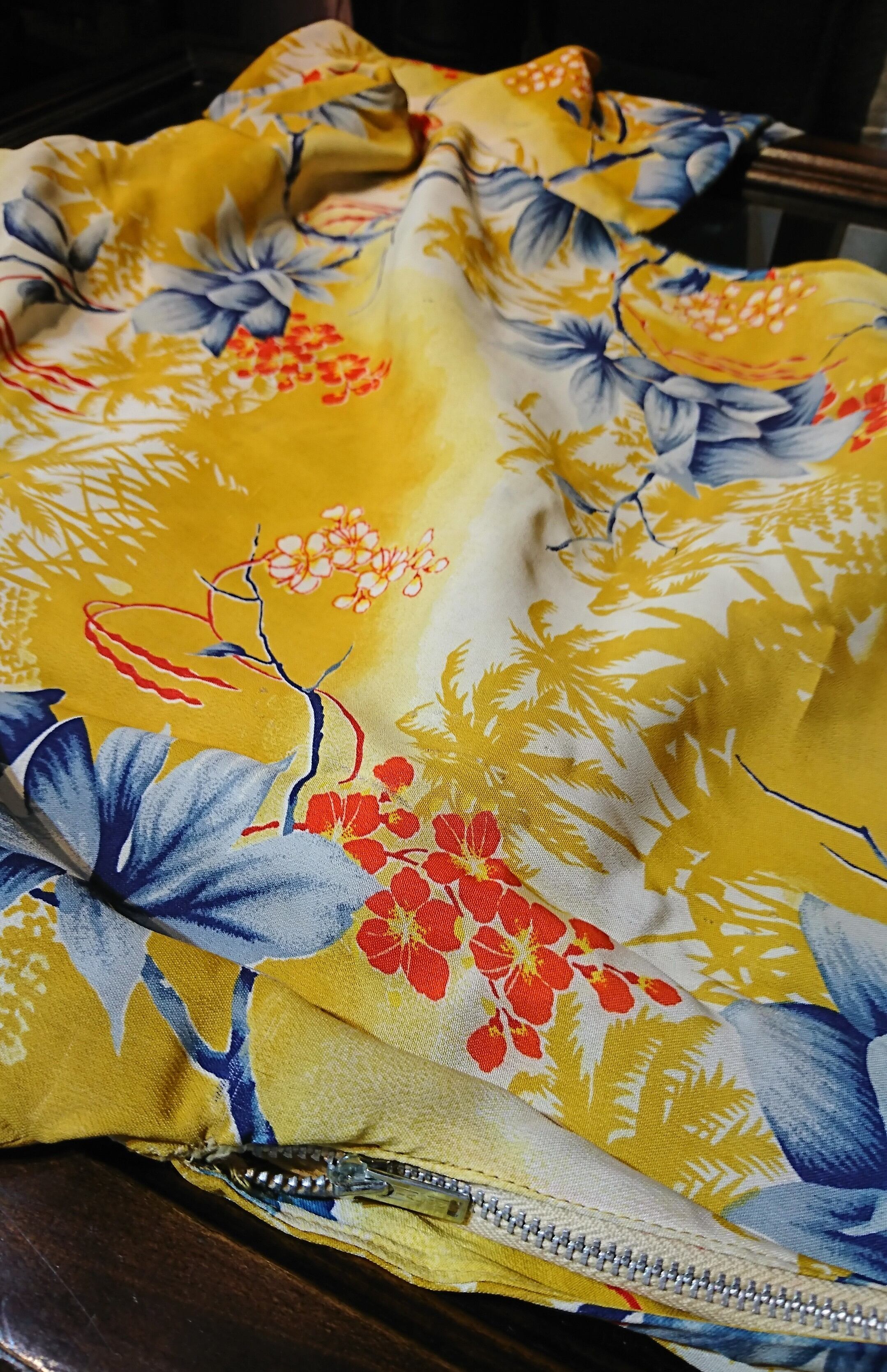 50s vintage hawaiian dress 希少 レディース ヴィンテージ ハワイアン ドレス