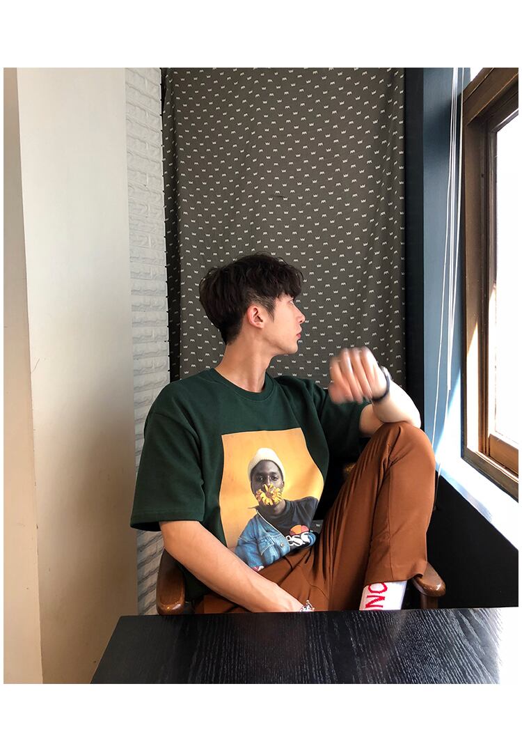 全3色 Tシャツ カットソー プリント カジュアル おしゃれ