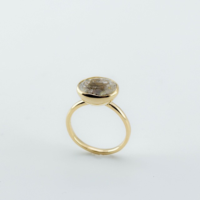 ⁂天然⁂　◇タンザナイト　K１８リング#11◇　0.81ｃｔ