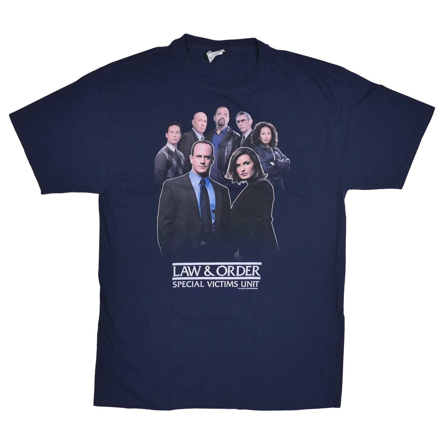 USED【M】TV Drama Law & Order Tee / Fruit of the Loom ©2012