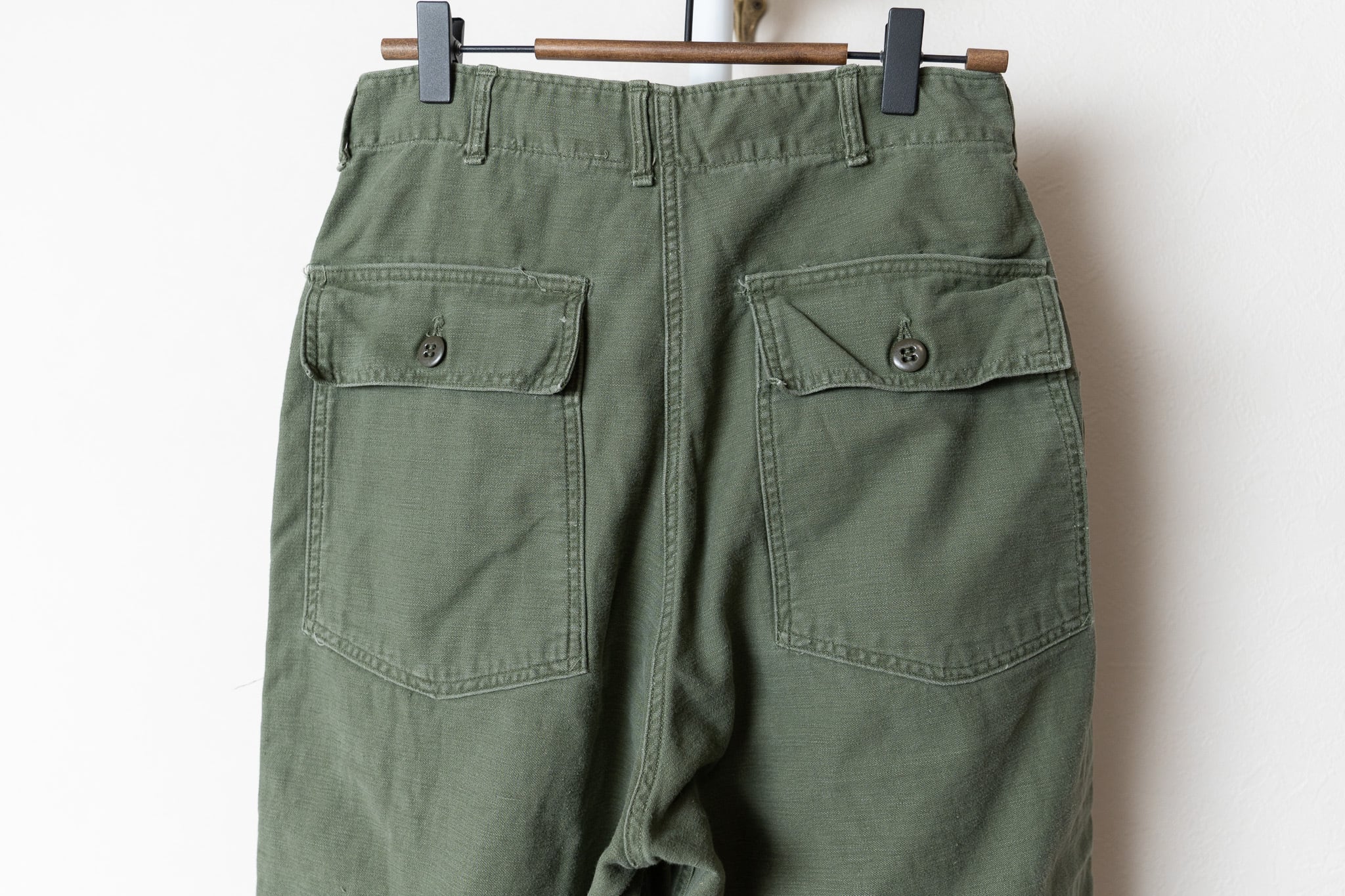 30×35】U.S.Army Utility Trousers OG-107 実物 米軍 ベイカーパンツ