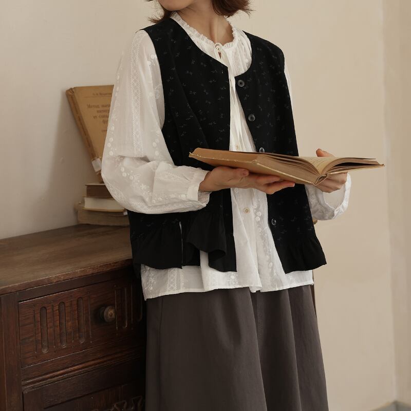 カジュアルレイヤードベスト M1959