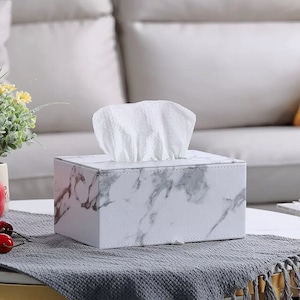 大理石レザーティッシュケース【セレクト商品】[Mellifluous / メリフルアス]