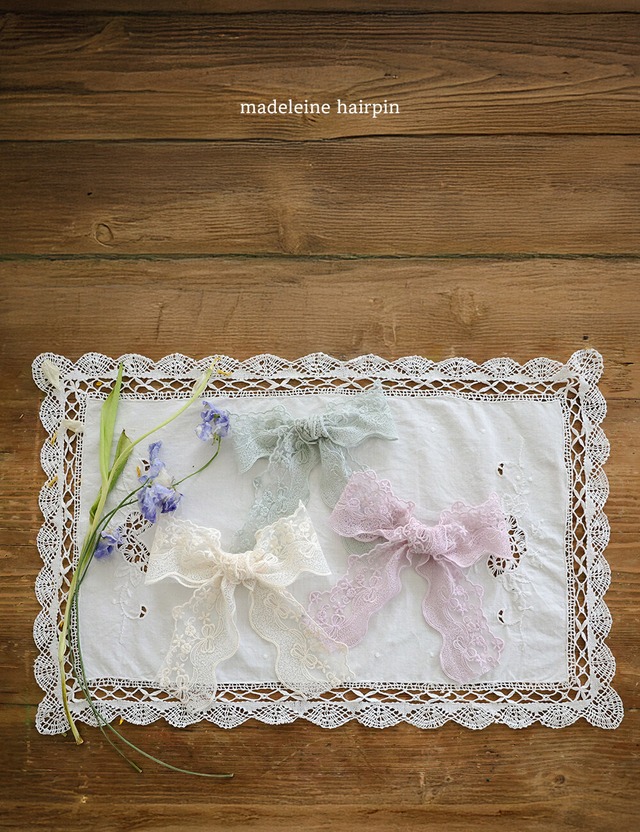 予約：Madeleine hairpin〔puella FLO〕