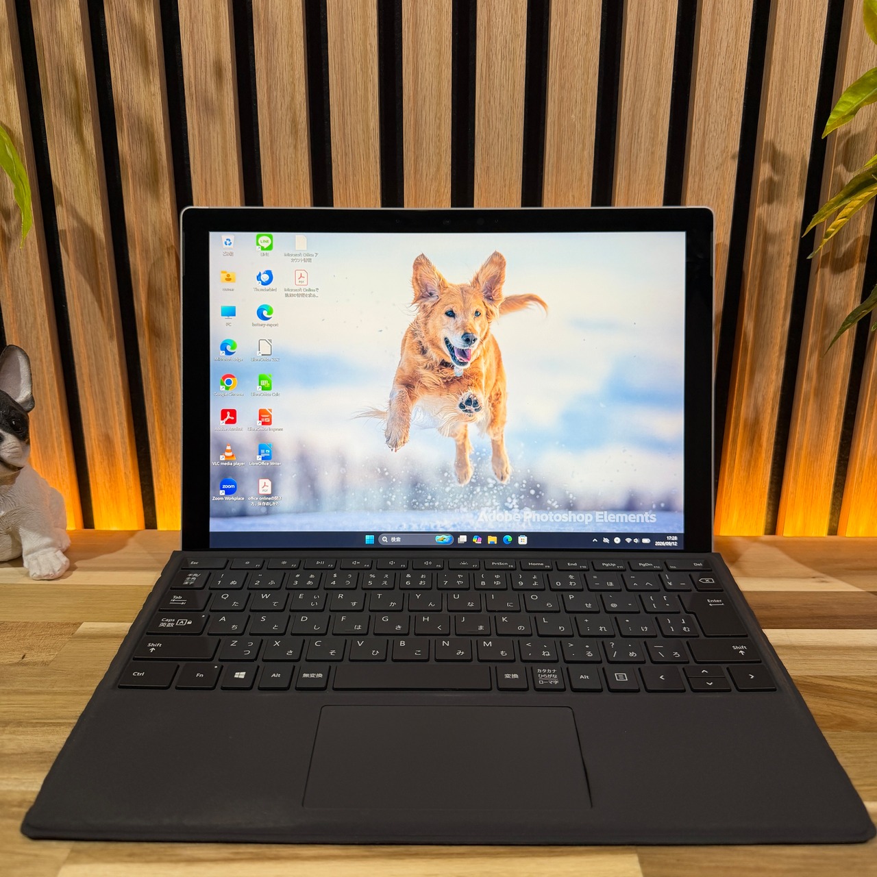 ☘️美品☘️Surface Pro7+‼️タッチパネル搭載☘️SSD128GB☘️メモリ8GB☘️第11世代 Core i5☘️ノートパソコン
