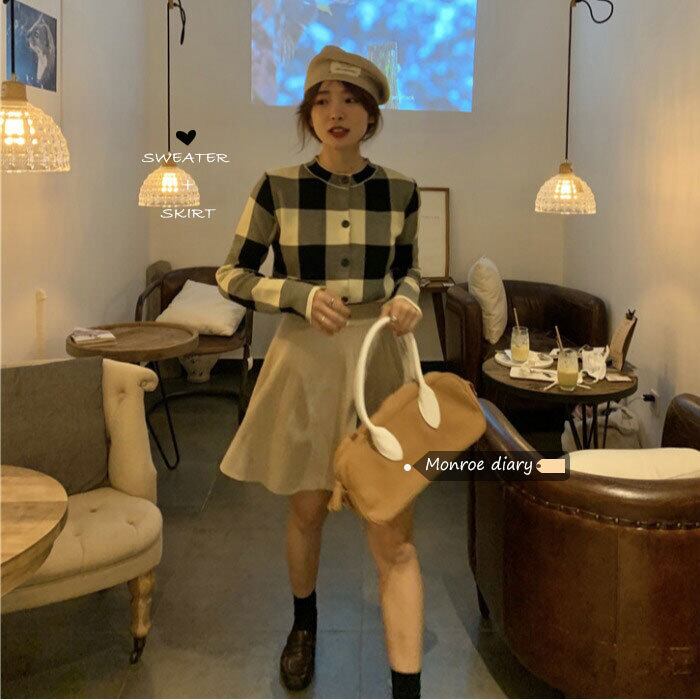 スタイルジャケット スカート オータムウィンタースリムカジュアル 秋物 冬物 モンロー31523324973