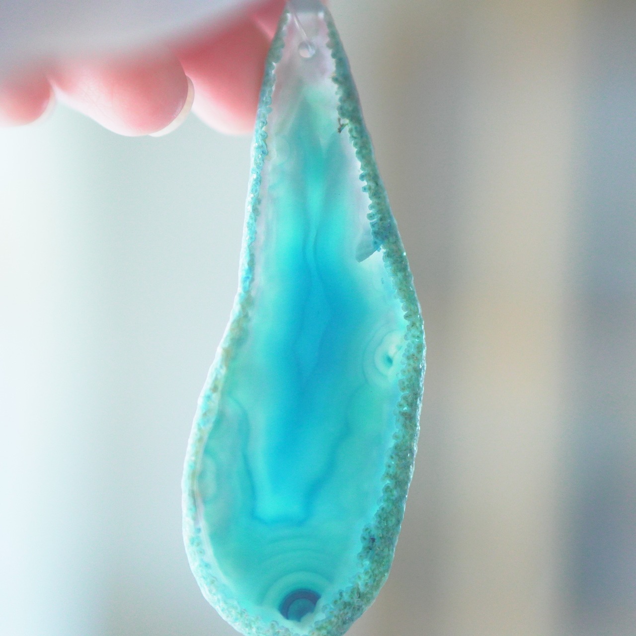 Sea Spray 11 - アゲートヒーリングチャイム / Agate Sun Catcher Wind Chime 1013