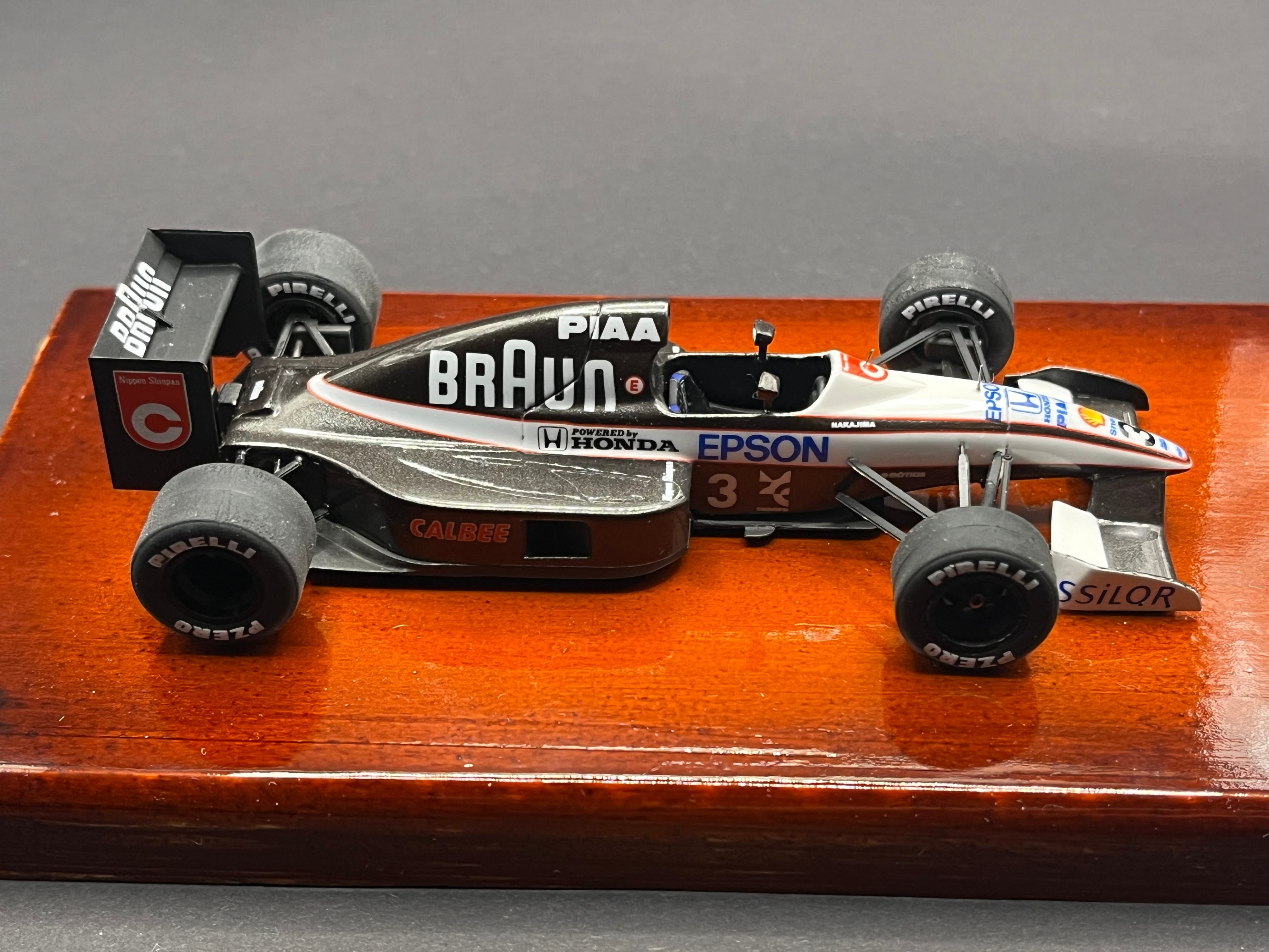 1/43 Tameo ティレル020ホンダ 中嶋悟 | Ken-1 Model Car Works