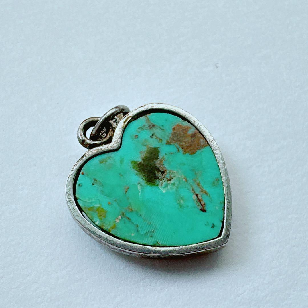 【J207】ヴィンテージ　ターコイズ　シルバー　チャーム J207】ヴィンテージ ターコイズ シルバー チャーム | Morrissey