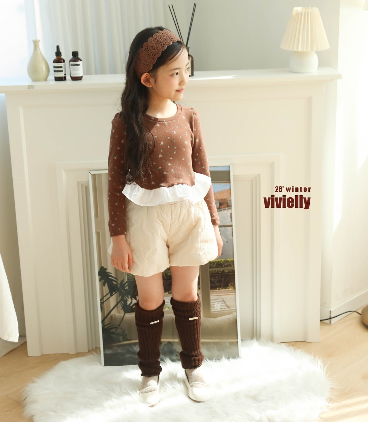 vivielly［取寄］anna quilting pants 26winter