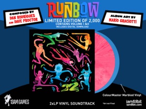 RUNBOW ORIGINAL SOUNDTRACK 2XLP / iam8bit